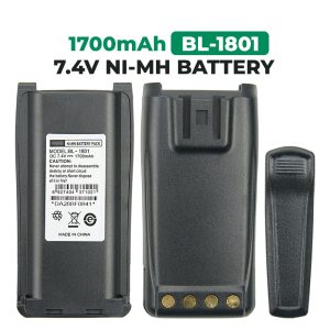 BL1801 1700mAh NI-MH Replace Battery for HYT TC700 TC710 TC780 TC780M Two Way Radios Battery