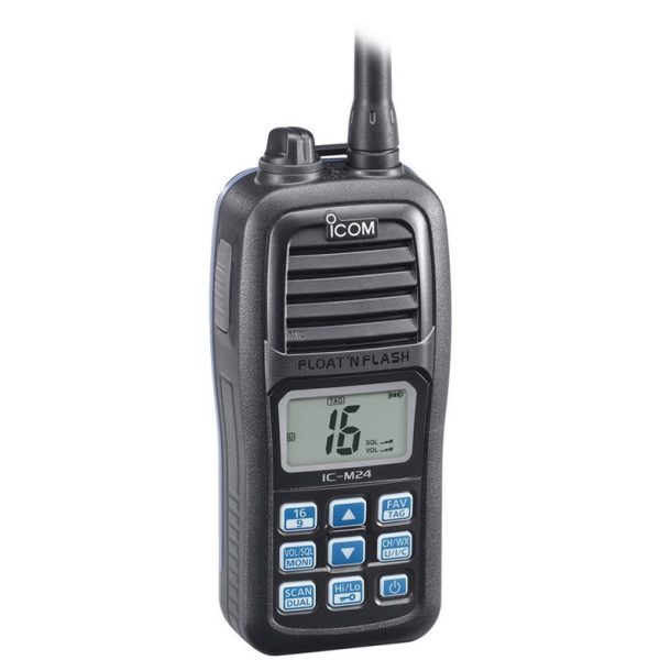 FLOAT'N FLASH ICOM IC-M24 VHF Marine Transceiver