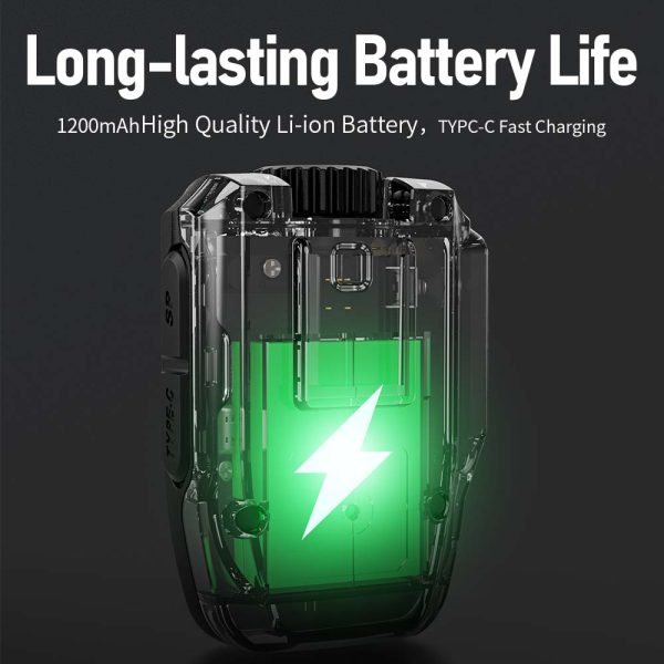 MB221 Smartphone Walkie Talkie Bluetooth Wireless Hand Microphone Type-C Charger  - Image 4