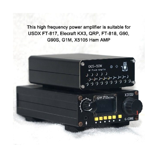 OGS-50W 50W HF Power Amplifier for USDX FT-817 ICOM IC-703 IC-705 IC705 Elecraft KX3 QRP FT-818 Xiegu G90 G90S G1M X5105 Ham AMP - Image 2