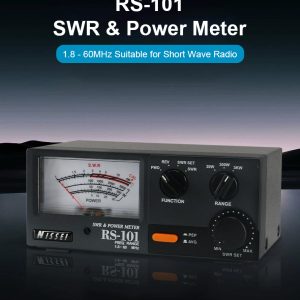 NISSEI RS-101 SWR Power Meter 3KW 1.8-60Mhz for Short Wave Radio
