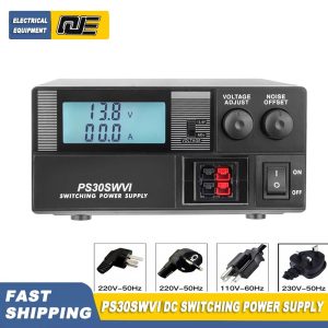 QJE 13.8V 30A DC Switching Power Supply PS30SWVI 6Th Generation Regulated Power Supply For Radios