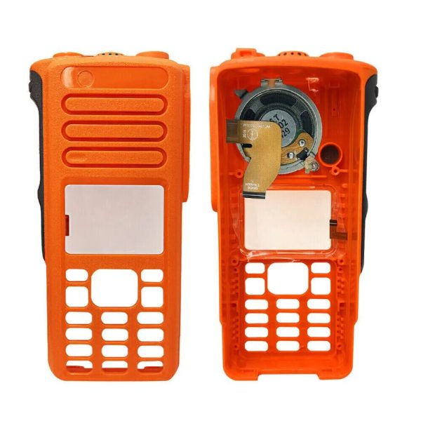 Orange Front Case With Speaker Mic For Motorola XPR7550E XIR P8668i DGP8550e XPR7580e Radio - Image 2