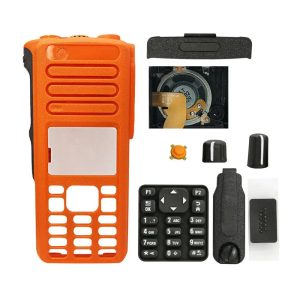 Orange Front Case With Speaker Mic For Motorola XPR7550E XIR P8668i DGP8550e XPR7580e Radio