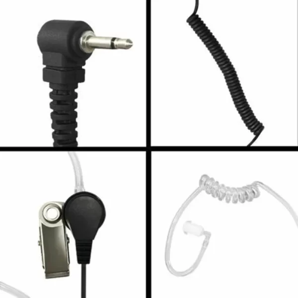 2.5mm 1Pin Listen Only Acoustic Tube Earpiece Headset Compatible with Talkabout Radio - Image 2