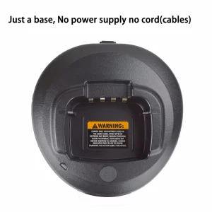 PMLN5228 Rapid Charger Base for Motorola Two way Radios