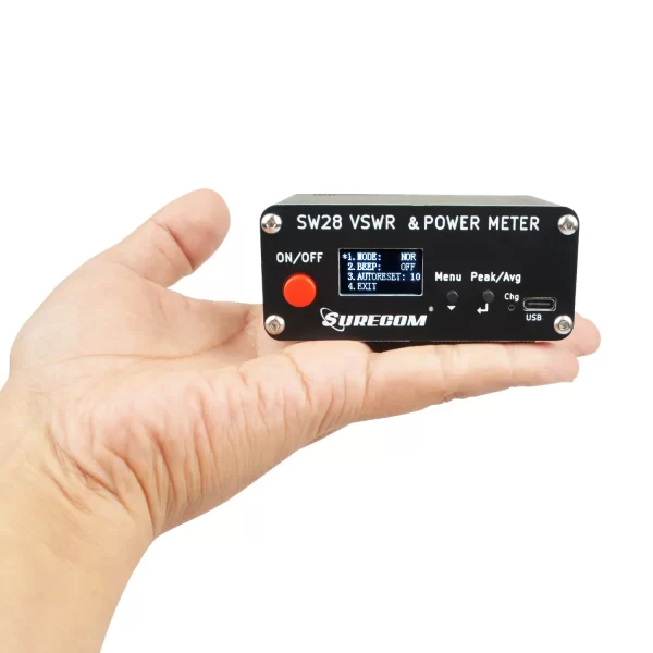 SURECOM SW-28 SWR PowerMeter HF 1.5-60MHz 120W M Type Connector for Two Way Radio Walkie Talkie - Image 3