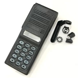 Walkie Talkie Full-keypad Front Replacement Housing Case Kit For Motorola MTS2000 Model 3 Portable Radio