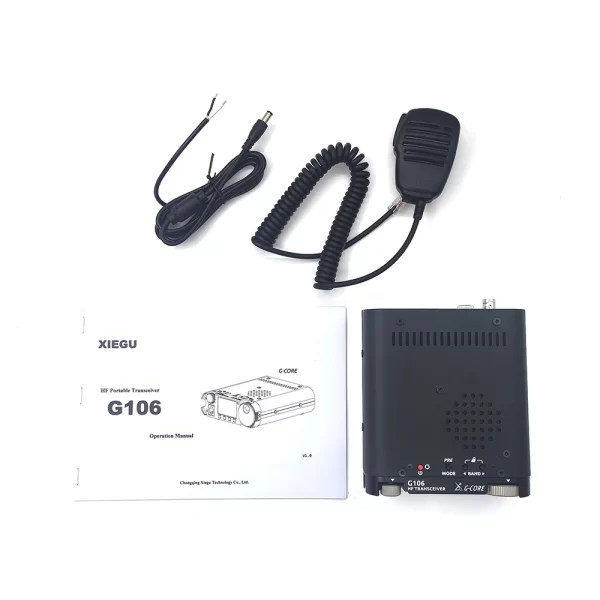 XIEGU G106C HF Portable Hf Transceiver SDR 5W For SSB/CW/AM/FT8 Pofung Three Modes WFM Broadcast Reception - Image 6