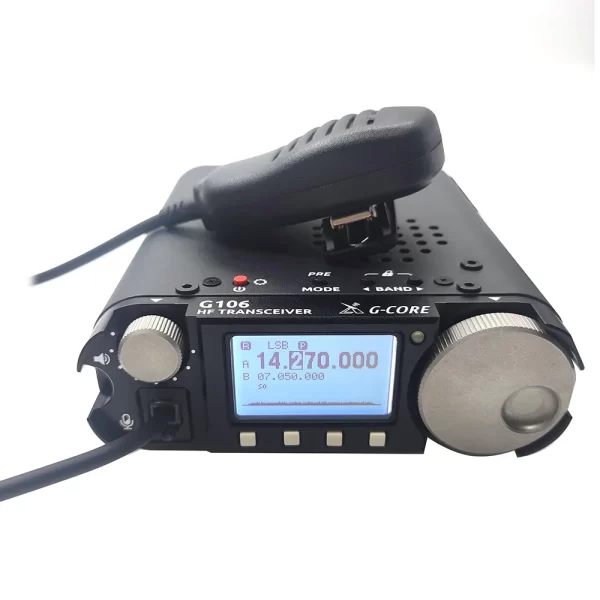 XIEGU G106C HF Portable Hf Transceiver SDR 5W For SSB/CW/AM/FT8 Pofung Three Modes WFM Broadcast Reception