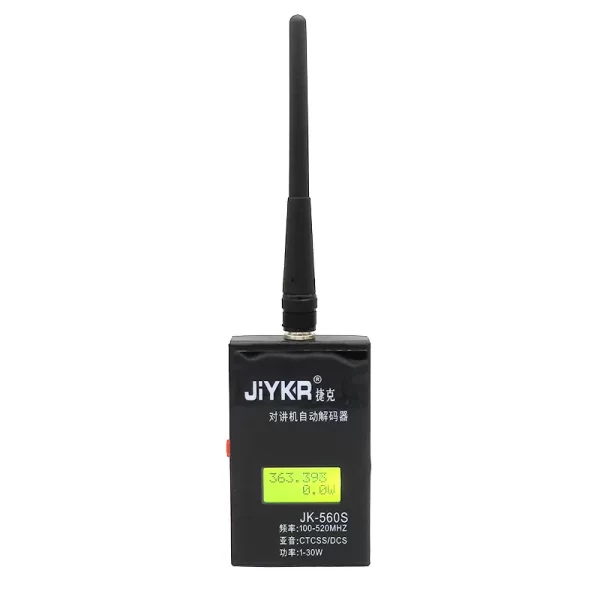 JK-560S Walkie-talkie Frequency Counter Detector Reader 1-30w 100-520mhz CTCSS/DCS Meter Power Measurement JK560S Transmission - Image 2
