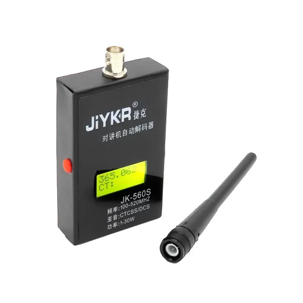 JK-560S Walkie-talkie Frequency Counter Detector Reader 1-30w 100-520mhz CTCSS/DCS Meter Power Measurement JK560S Transmission - Image 4