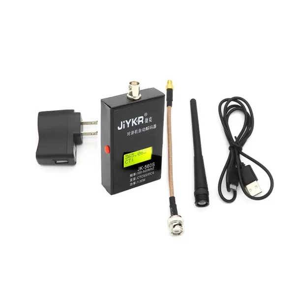 JK-560S Walkie-talkie Frequency Counter Detector Reader 1-30w 100-520mhz CTCSS/DCS Meter Power Measurement JK560S Transmission