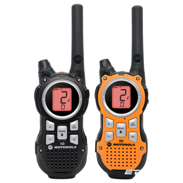 Motorola K9 2pcs/lot Two way Radio 20 channels 409 –410 MHz license-free walkie-talkie - Image 2