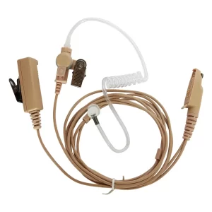 Walkie Talkie Beige Earpiece Headset Mic For Motorola GP344 EX500 EX560 EX560XLS EX600 EX600XLS GL2000 Portable Radio