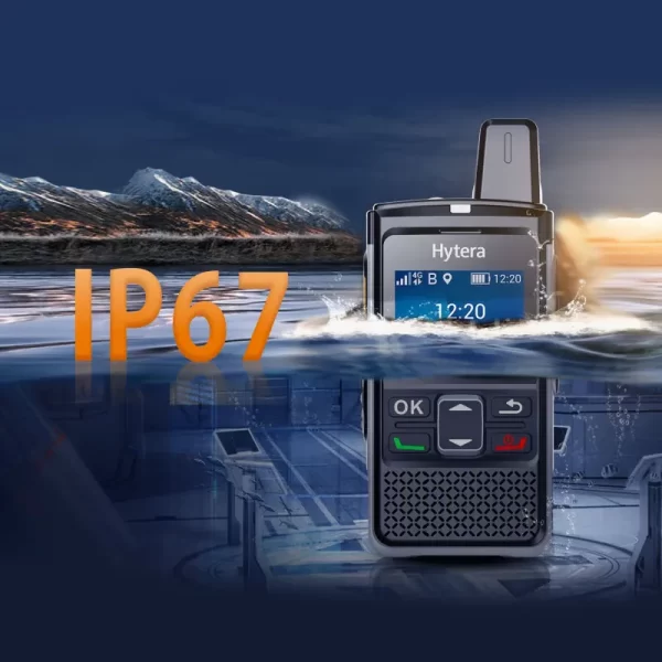 Hytera PNC370se Public Network Walkie Talkie Phone IP67 Waterproof Dustproof GPS BD GLONASS AGPS Positioning - Image 5