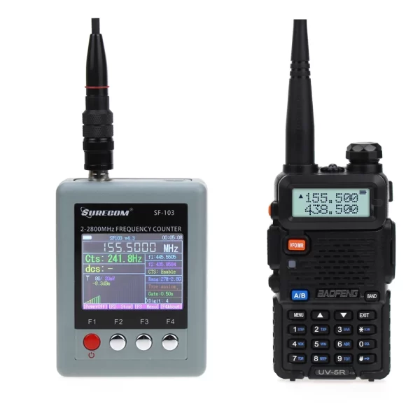 SURECOM SF-103 Digital Frequency Meter Wide Range frequency SF103 Frequency counter 144/430MHz DMR Digital Signal Testable - Image 2
