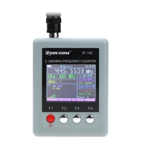 SURECOM SF-103 Digital Frequency Meter Wide Range frequency SF103 Frequency counter 144/430MHz DMR Digital Signal Testable