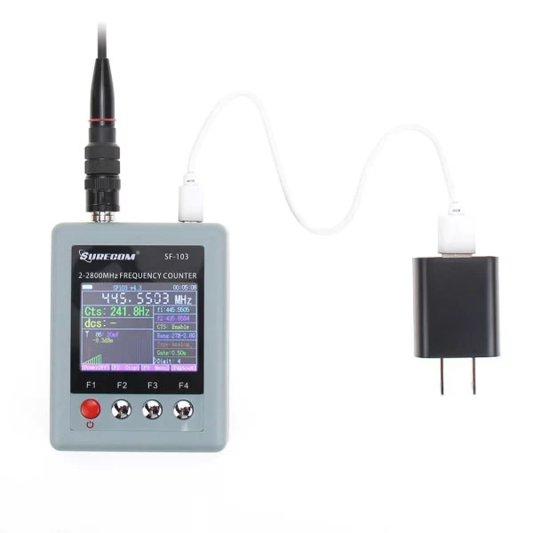 SURECOM SF-103 Digital Frequency Meter Wide Range frequency SF103 Frequency counter 144/430MHz DMR Digital Signal Testable - Image 5