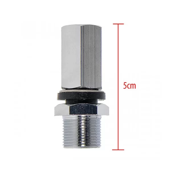 Surecom S216 3/8'-24 to SO239 Heavy Duty Stud Antenna Mount Adaptor For Any 1/2" Hole - Image 3