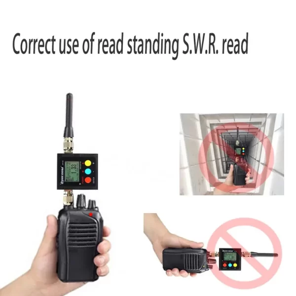Surecom SW-102S Digital VHF/UHF 125-525Mhz SO239 Connector Power & SWR Meter (SW102-S) - Image 5