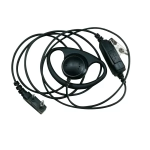 D Shape Earhook Earphone for Kenwood TK340 TK340D TK348 TK349 TK-3400 TK-3402 TK-3302 TK-3312 TK-3360 Radio Earpiece