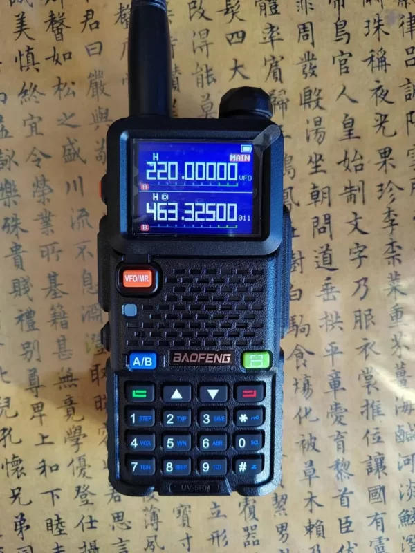 2024 Baofeng UV-5RH 136-174MHz 220-260MHz 400-520MHz Tri-Bands Two Way Radios - Image 3
