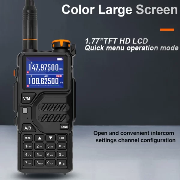 BF-K5 PLUS BAOFENG BF-K5plus NEW ARRIVAL UV-K5/UV-K6 Upgraded Version High Power/Long Range/Long Standby 12W High Capacity AM FM Two Way Radio Full Band - Image 2