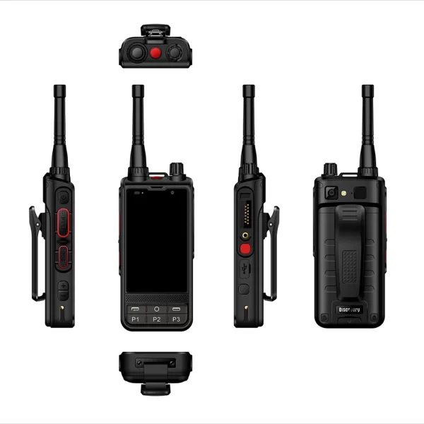 2024 NEW W6+ Walkie Talkie 4G Network Radio W6 PLUS Android 10 Unlock LTE/WCDMA/GSM POC Radio Work with Real PTT Zello with WIFI - Image 5