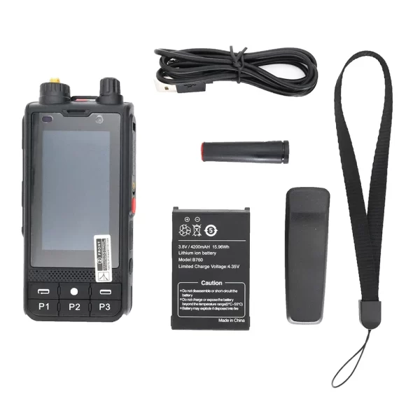 2024 NEW W6+ Walkie Talkie 4G Network Radio W6 PLUS Android 10 Unlock LTE/WCDMA/GSM POC Radio Work with Real PTT Zello with WIFI - Image 6