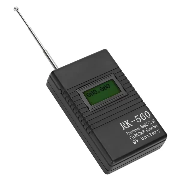 RK-560 Frequency Counter Meter 50MHz-2.4GHz Portable Handheld Test Radio Meter CTCSS/DCS Decoder for RK560 Two-Way Radio Walkie Talkie - Image 2