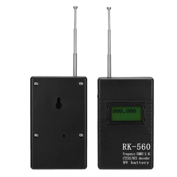 RK-560 Frequency Counter Meter 50MHz-2.4GHz Portable Handheld Test Radio Meter CTCSS/DCS Decoder for RK560 Two-Way Radio Walkie Talkie - Image 3