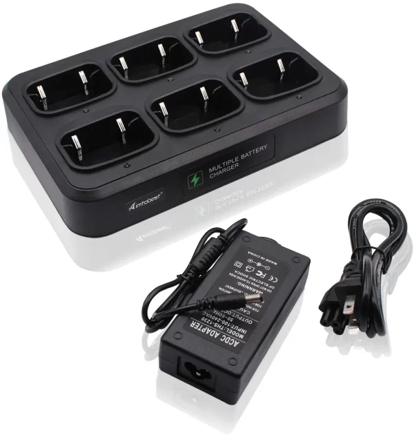TYT MD390 Multifunctional 6-Way Rapid Charger For Tytera MD-390 MD-UV390 for Retevis RT8 RT81 RT82 RT83 RT87 RT47 RT50 DMR Radio - Image 2