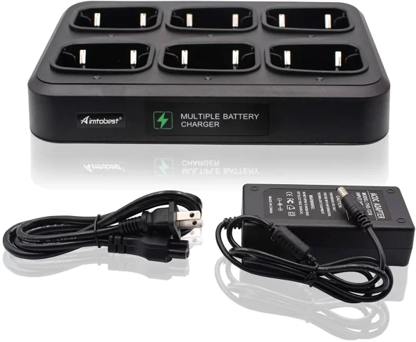 TYT MD390 Multifunctional 6-Way Rapid Charger For Tytera MD-390 MD-UV390 for Retevis RT8 RT81 RT82 RT83 RT87 RT47 RT50 DMR Radio - Image 6