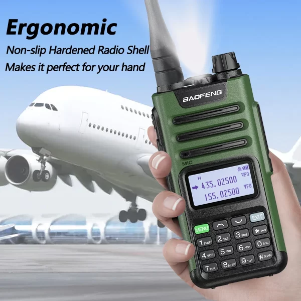 BaoFeng M-13 Pro AM FM Walkie Talkie Long Range Two Way Transceiver Ham Radio Wireless Copy Frequency Type-C UV 13 Pro Radio - Image 6