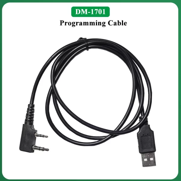 Baofeng DM 1701 USB Programming Cable For DM-1801 DM-1802 DM-1702 DM-1702B DM-5R RD-5R DMR Walkie Talkie Radio Accessory Driver