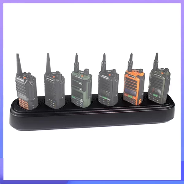 Baofeng UV-68 Pro Max V2 Multi Battery Charger UV-S22 Pro V2 Six Way Rapid Charger UV-98 Pro UV-9R Pro Walkie Talkie Accesssory - Image 2