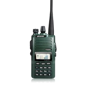 Green PuXing PX-888K Dual Band VHF 136-174MHz UHF 400-480MHz 5W Portable Radio