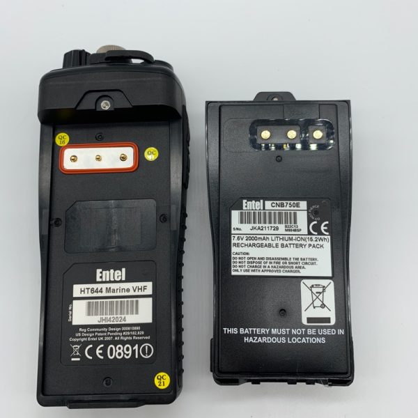 ENTEL HT644  High-class Hand-held VHF Marine radio - Image 3