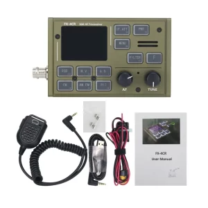 FX-4CR-2 Third Generation SDR HF Transceiver with 1-20W Continuously Adjustable Power Range Support USB/LSB/CW/AM/FW Modes
