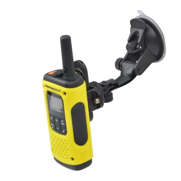 Handheld Radio Car Vacuum Suction Cup Vehicle Mount Holder Walkie Talkie Portable Adjustable Car Holder Bracket - Image 2