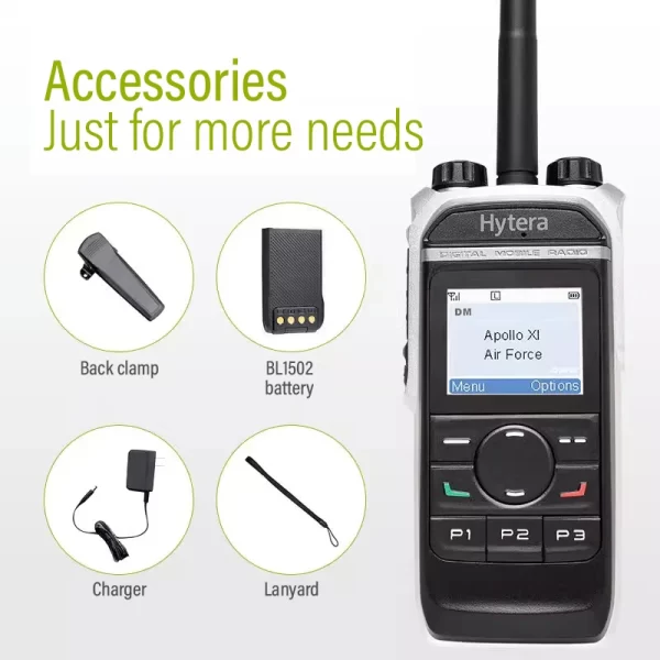 Hytera PD660 HYT Waterproof Business Digital Walkie Talkie - Image 5