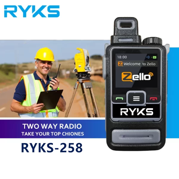 Long Range 4G LTE Zello Radio PTT Bluetooth Long Range GPS Wifi Network PoC Walkie Talkie - Image 5