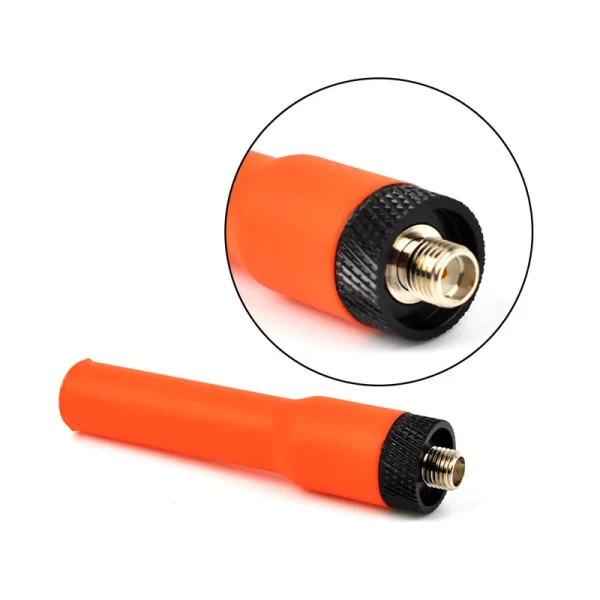 Orange SF-20 Short Antenna SMA Male/SMA Female/BNC Dual Band VHF UHF 144MHz/430MHz SF20 Soft Antenna for Baofeng Kenwood HYT TYT Walkie Talkie - Image 6