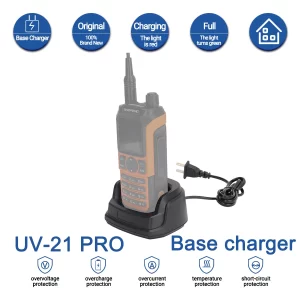 Desktop Rapid Charger for Baofeng UV-21 PRO Two-Way Radio UV21 PRO Walkie Talkie