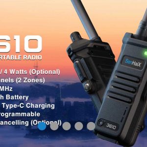 SenHaiX 3610 DMR Portable Radio Small UHF Digital Two way Radio