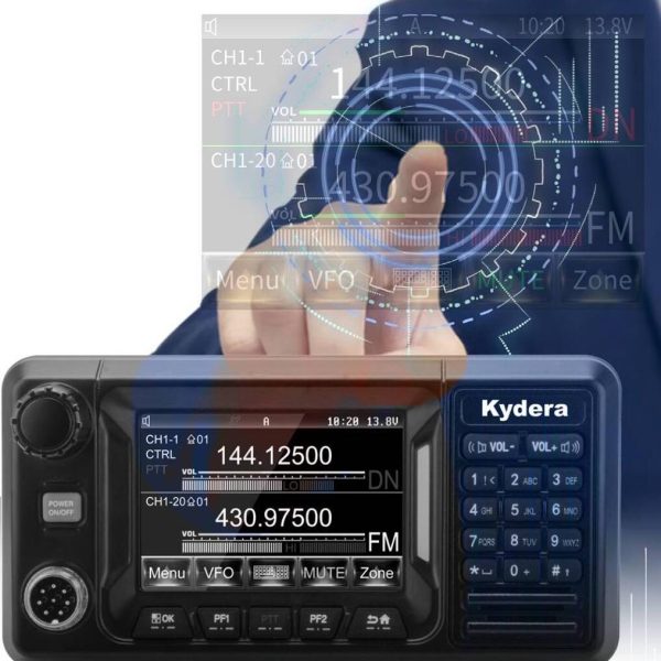 New Arrival Kydera CDR-500UV GPS Waterproof Dual Band DMR Digital Mobile Radio Bluetooth 5.0 - Image 4