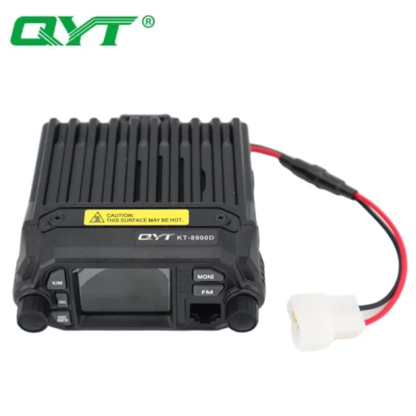 QYT KT8900D UHF VHF DUAL BAND MINI Mobile Transceiver with USB Programming Cable