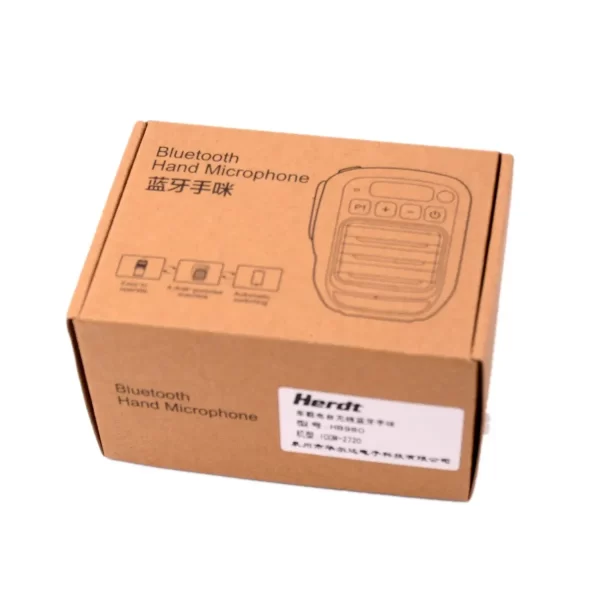 RJ45 8 Pin Bluetooth Mic PTT Microphone for Icom IC-2720 IC-2725E IC-208H etc Radios - Image 3