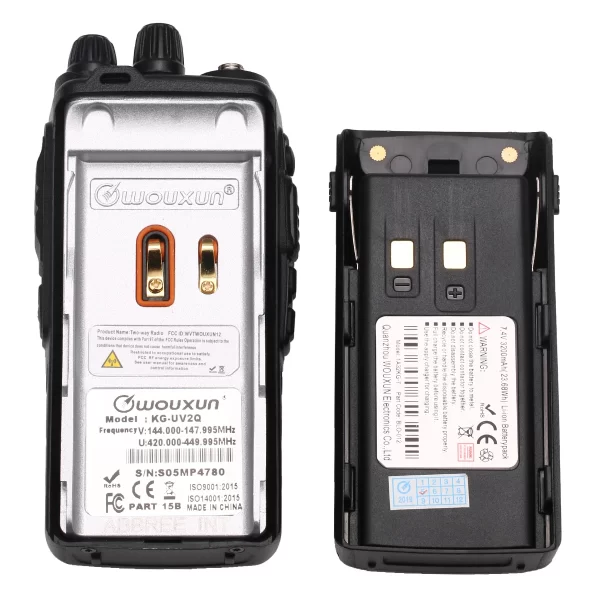 Wouxun KG-UV2Q 10W two way radio UV Dual Band Cross Band Repeater Seven Band RX FM Analogue Walkie talkie UHF VHF - Image 5